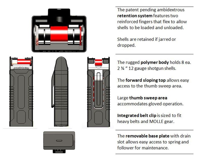 AMMOPAL PATRONHOLDER CAL.12