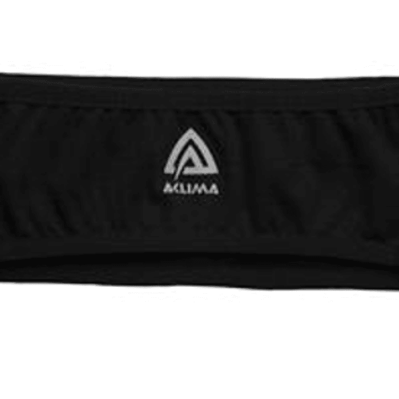 ACLIMA LightWool headband reversible Jet Black Onesize